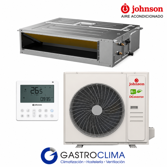 Aire acondicionado conductos 12000 frigorías Johnson JCM140V3K TRIFASICA
