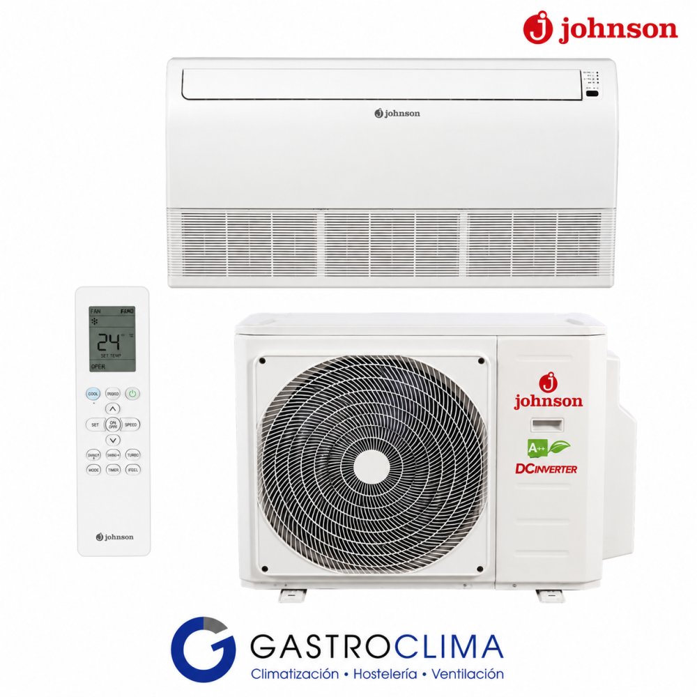 Aire acondicionado  Suelo techo 10750 Frigorias Johnson Split JFM125 R32