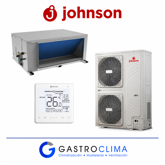 Aire acondicionado Johnson Conductos Alta presion MASTER28K 24000 frigorias