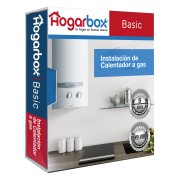 HogarBox Basic, instalación calentador de agua a gas