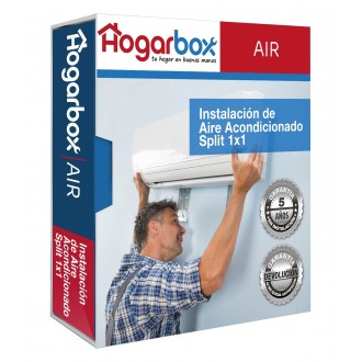 HogarBox AIR 450, instalación AC más de 4500 frigorias