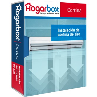 HogarBox Cortina, instalación de cortina de aire